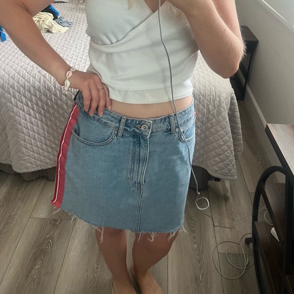 denim fray edge mini - Picture 1 of 5